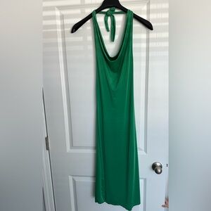 Nwt sincerely Jules green cowl neck tie dress size xs